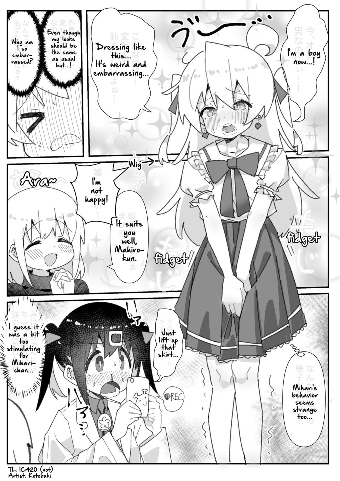 EX – Mahiro Crossdressing page 1