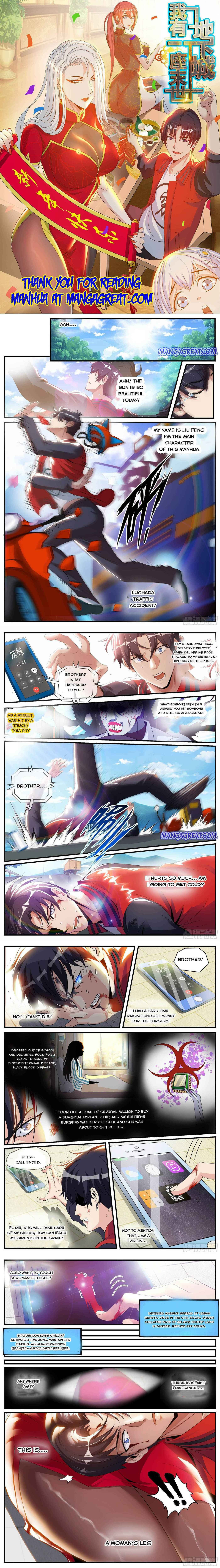 I Have an Apocalyptic Underground City – Chapter 1 page 0