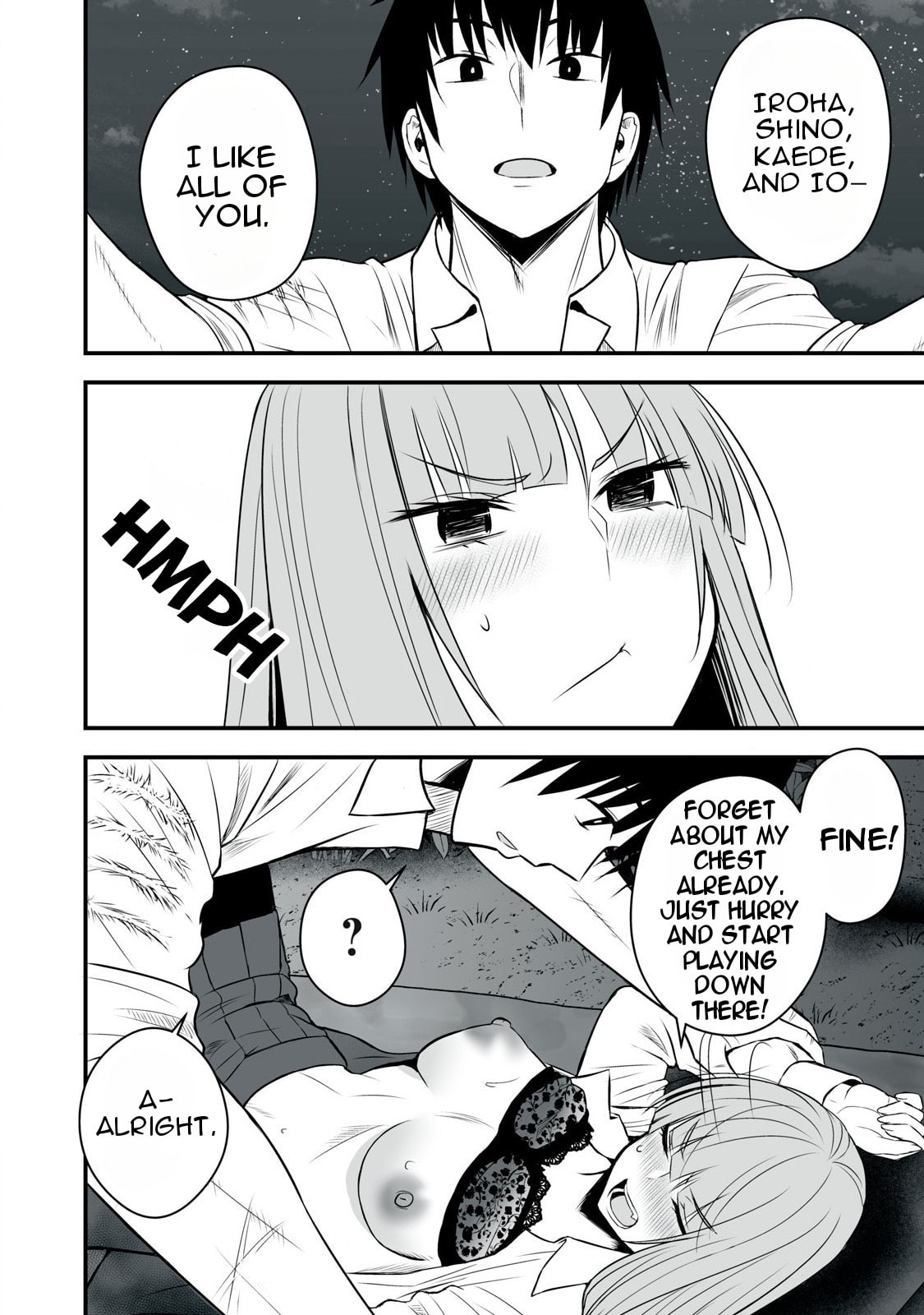 I’ll Live on an Uninhabited Island With Four Beautiful Girls~ – Chapter 40 page 12