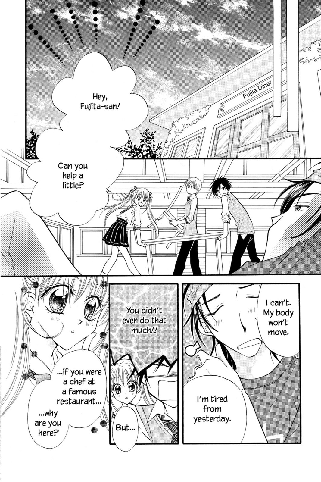 Najika and the Rolled sandwich page 28