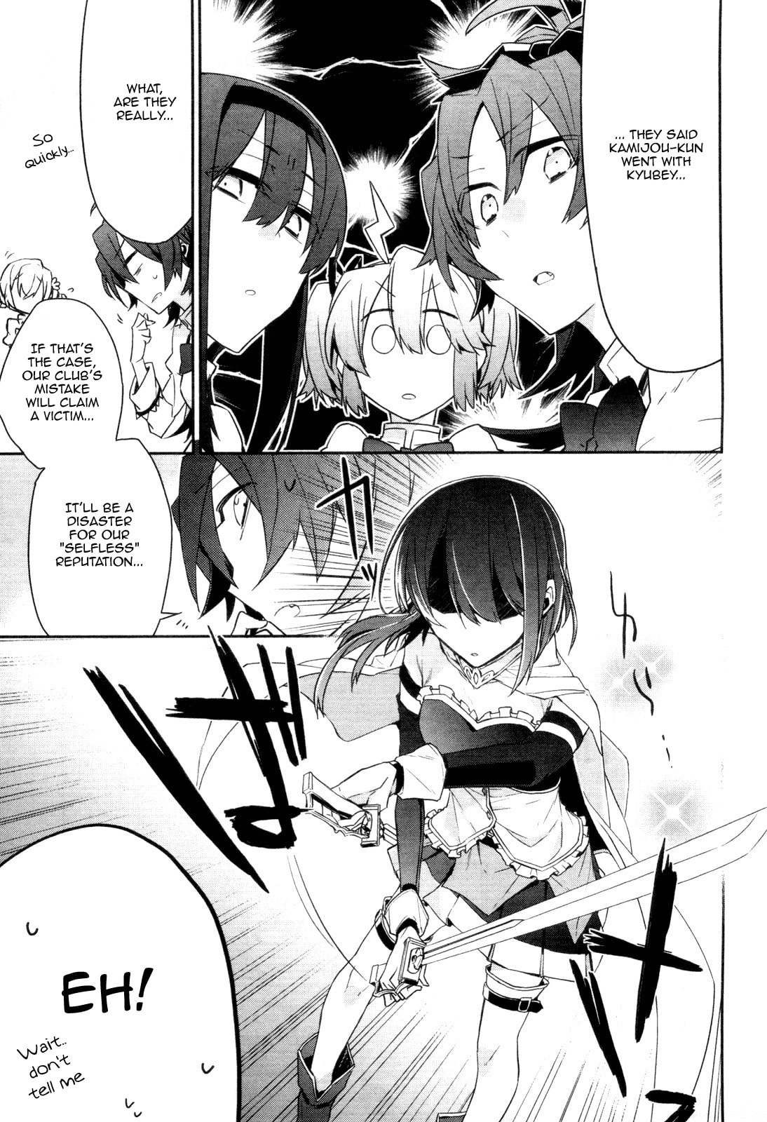 Mahou Shoujo-bu Madoka★Magica – Chapter 3 page 10