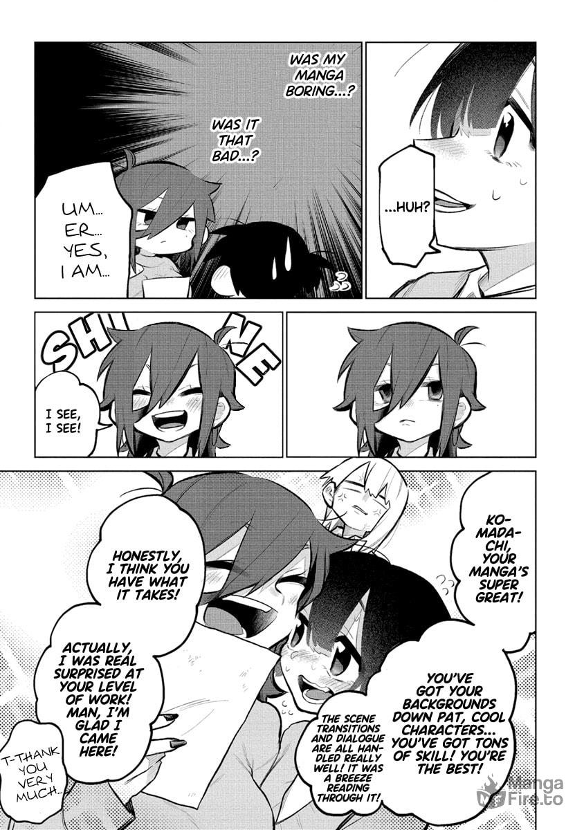 Komada-san Wants to Become a Mangaka page 4