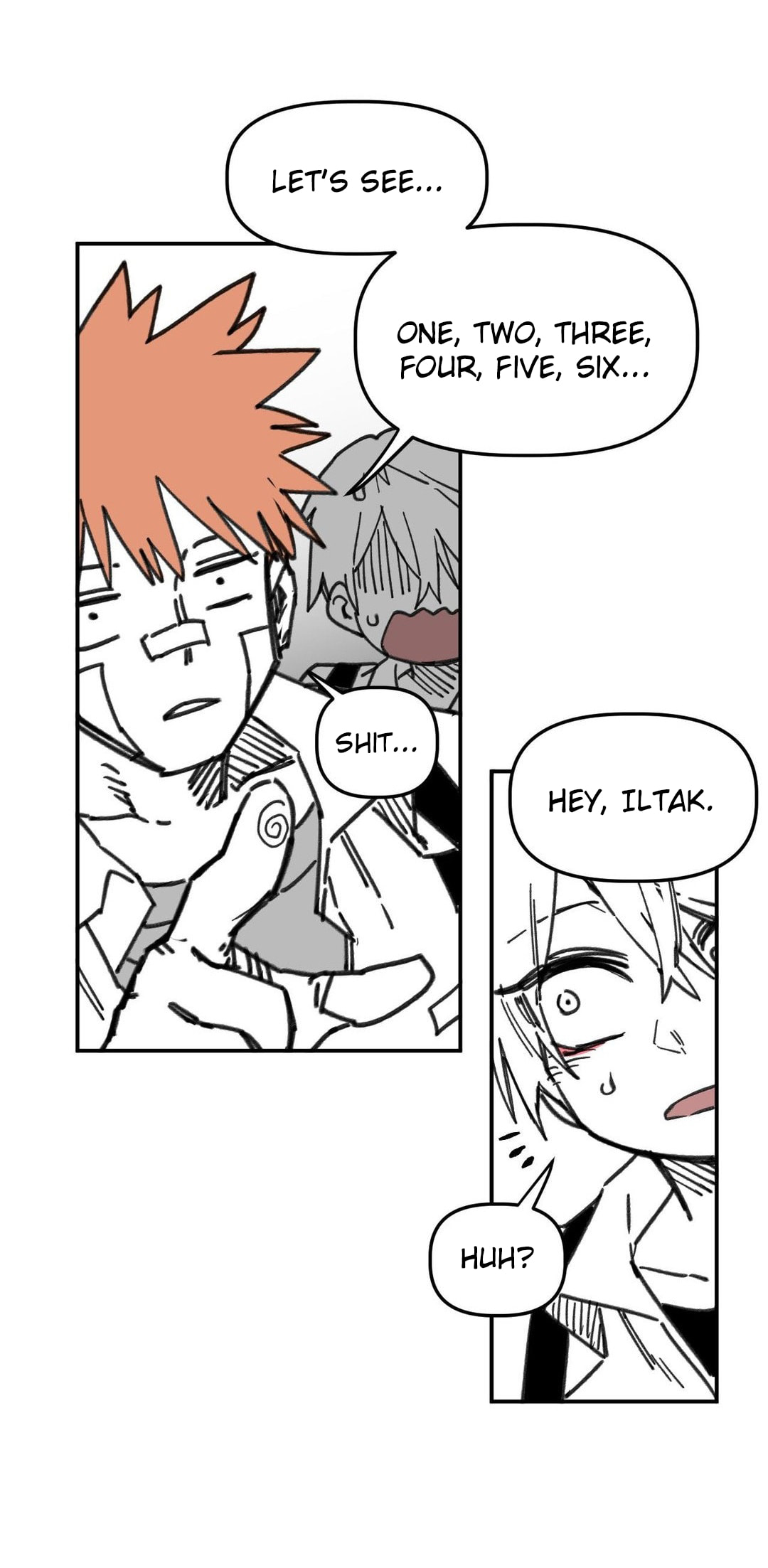 Why him? page 58